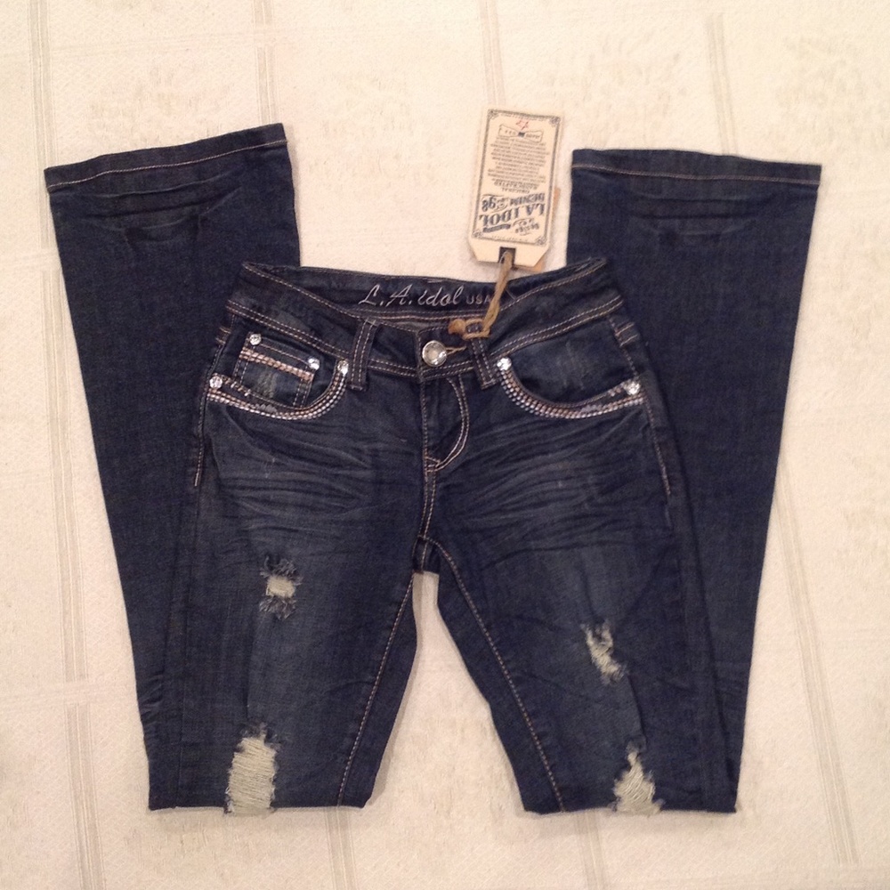LA IDOL BOOTCUT JEANS